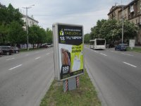 `Ситилайт №99241 в городе Запорожье (Запорожская область), размещение наружной рекламы, IDMedia-аренда по самым низким ценам!`
