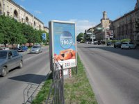 `Ситилайт №99252 в городе Запорожье (Запорожская область), размещение наружной рекламы, IDMedia-аренда по самым низким ценам!`