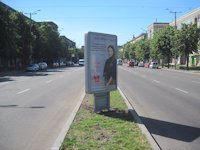 `Ситилайт №99285 в городе Запорожье (Запорожская область), размещение наружной рекламы, IDMedia-аренда по самым низким ценам!`