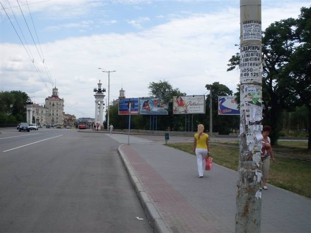 Білборд №99314 в місті Запоріжжя (Запорізька область), розміщення зовнішнішньої реклами, IDMedia-оренда найнижчі ціни!