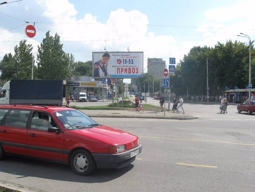 `Билборд №99381 в городе Запорожье (Запорожская область), размещение наружной рекламы, IDMedia-аренда по самым низким ценам!`