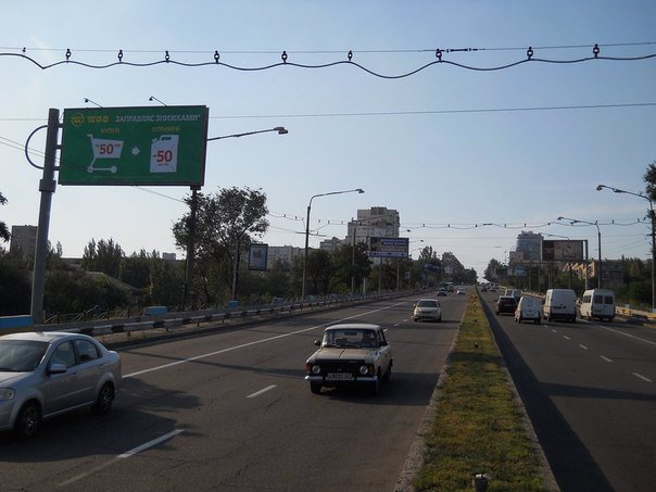 `Билборд №99517 в городе Запорожье (Запорожская область), размещение наружной рекламы, IDMedia-аренда по самым низким ценам!`