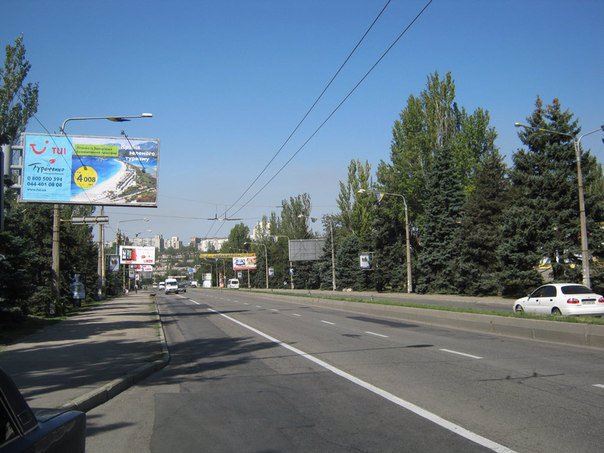 `Билборд №99521 в городе Запорожье (Запорожская область), размещение наружной рекламы, IDMedia-аренда по самым низким ценам!`